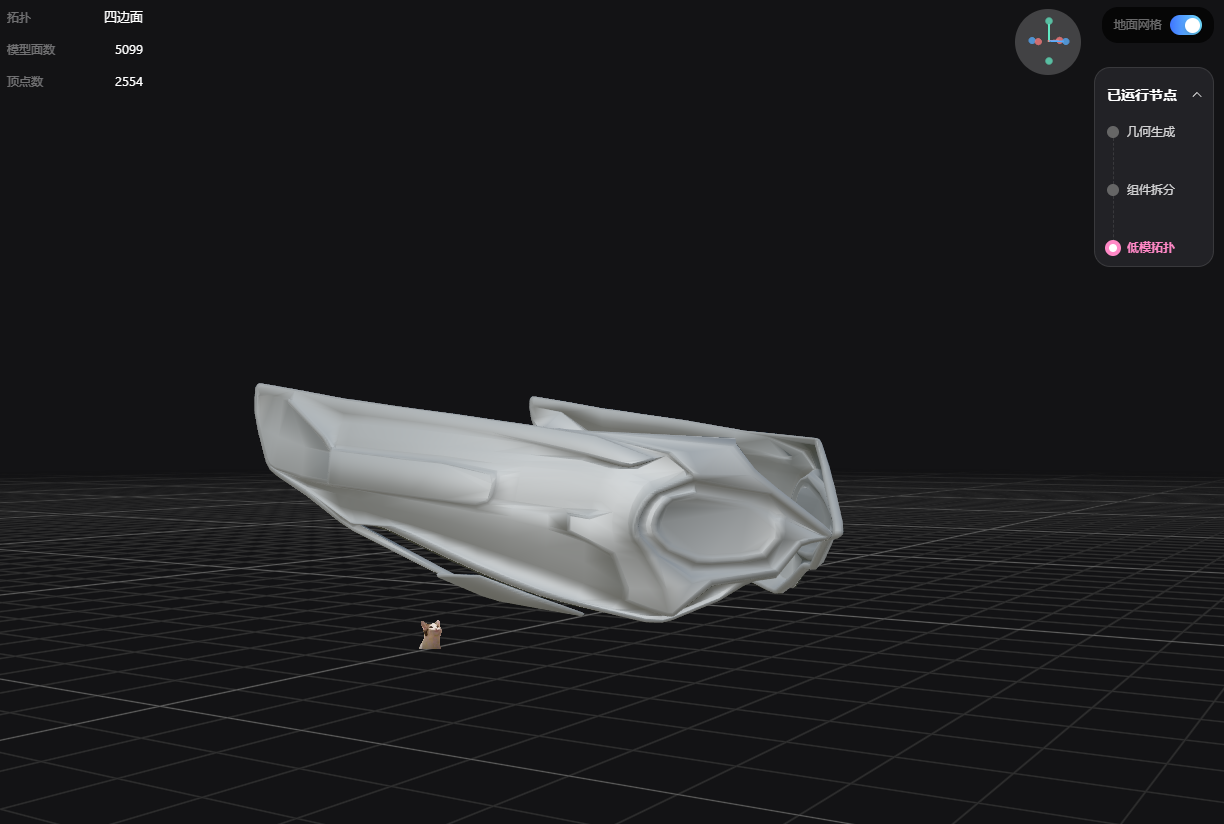 hunyuan3D ekubo mangled