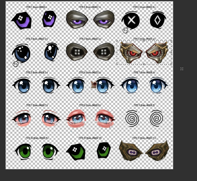 gemini eye sheet