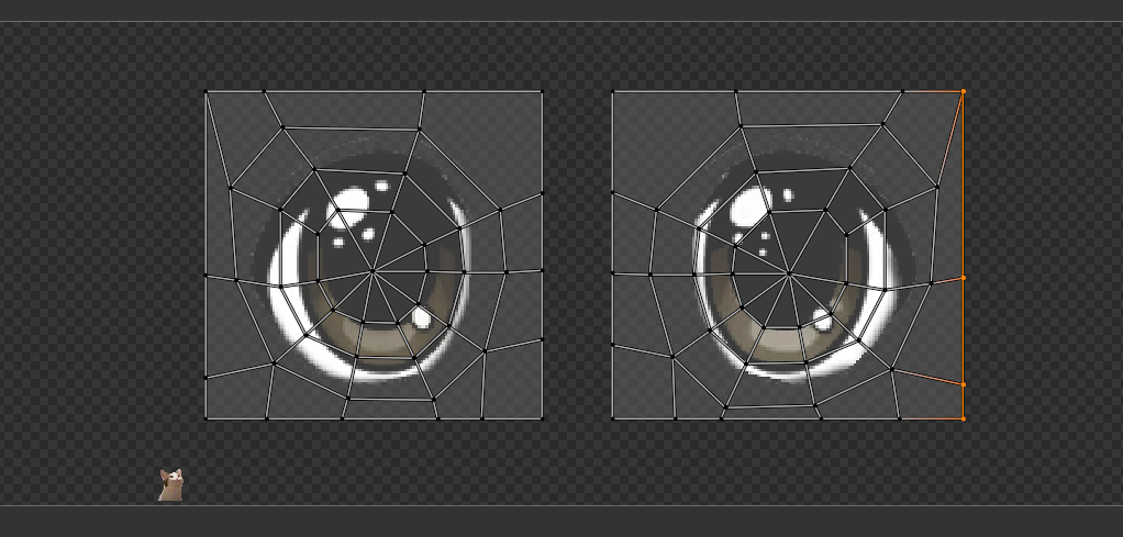 UV fix before/after