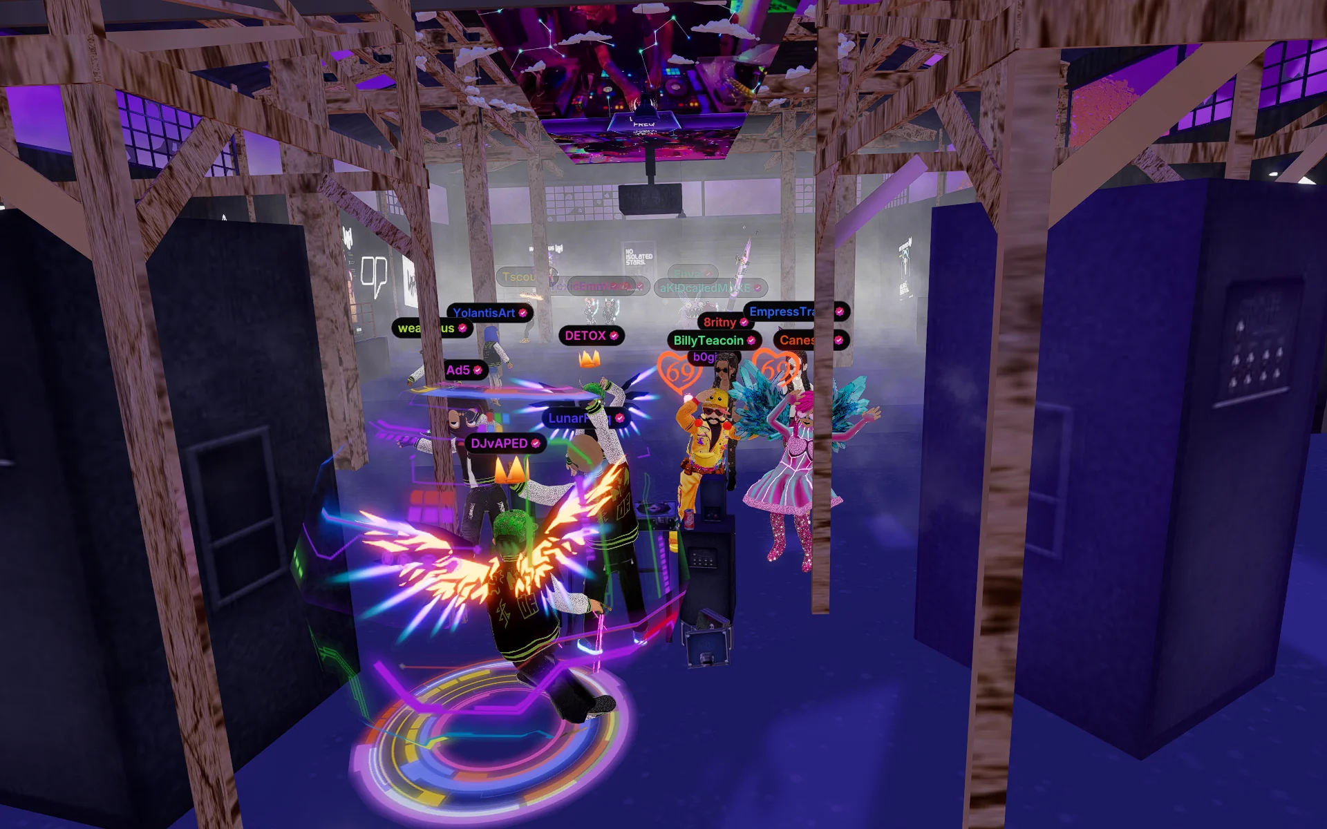 WEARHAUS Launch Dance Floor Crowd